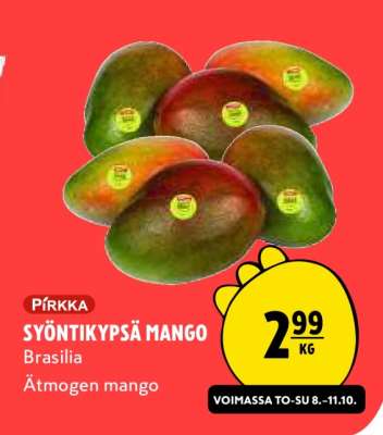 PIRKKA SYÖNTIKYPSÄ MANGO