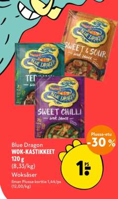 Blue Dragon WOK-KASTIKKEET