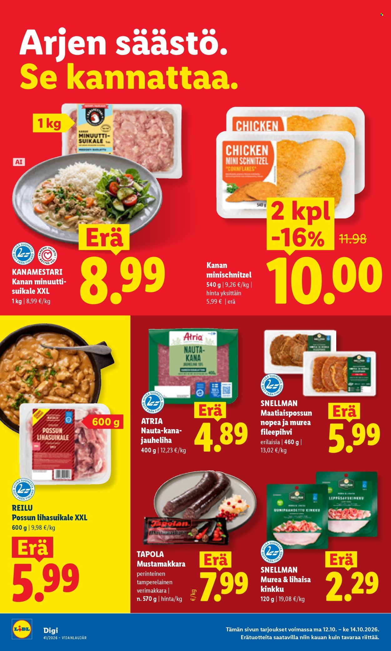 Lidl tarjoukset - 12.10.2026 - 14.10.2026. Sivu 4