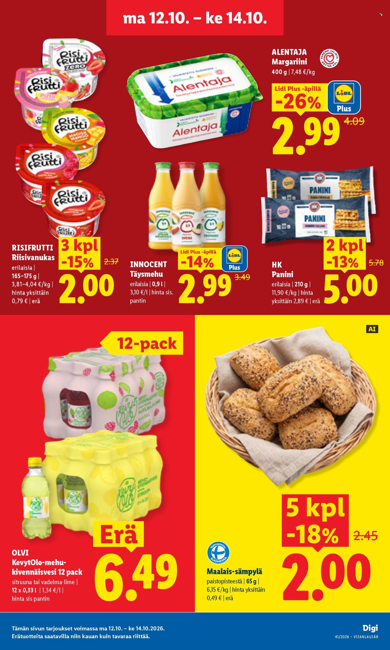 Lidl tarjoukset - 12.10.2026 - 14.10.2026. Sivu 5