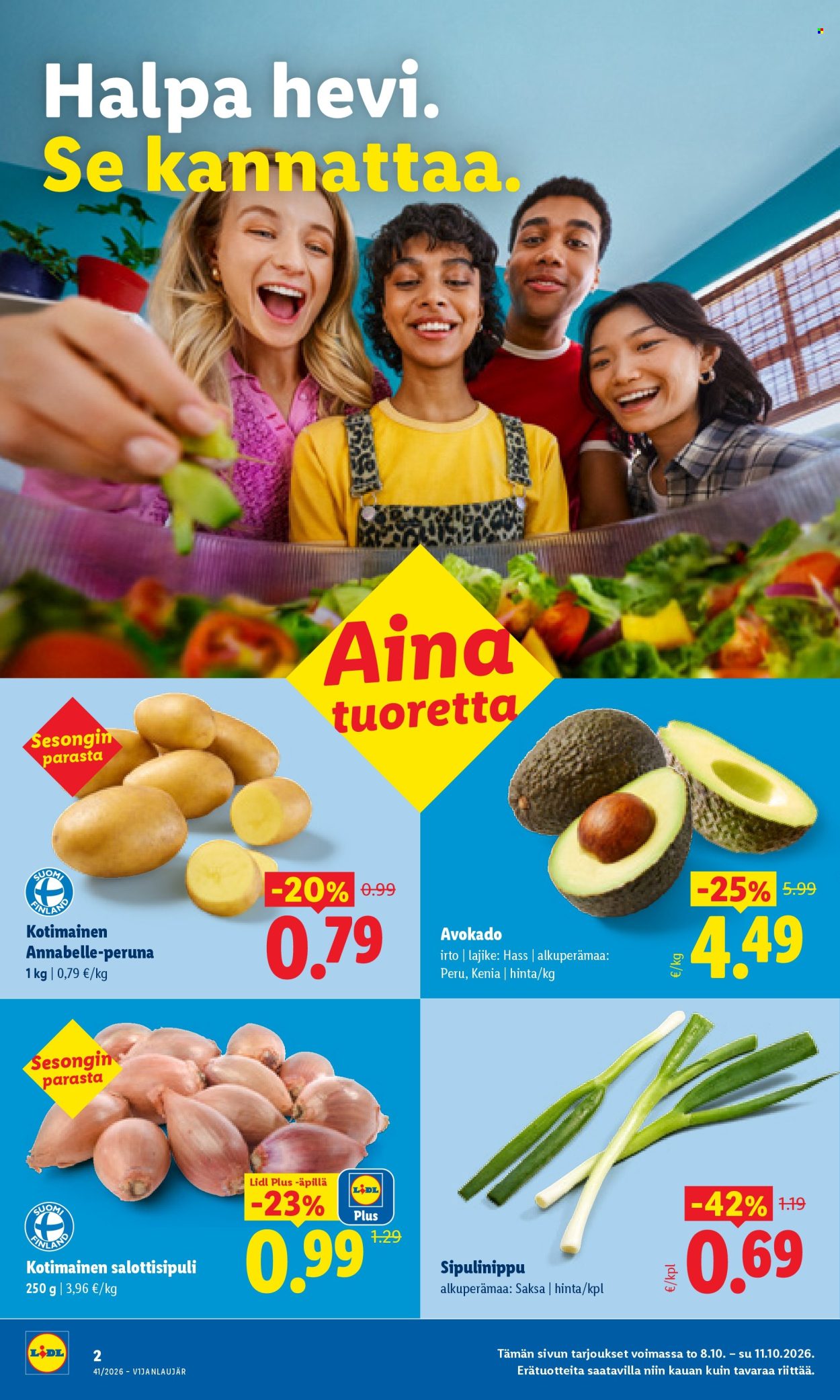 Lidl tarjoukset - 08.10.2026 - 11.10.2026. Sivu 2
