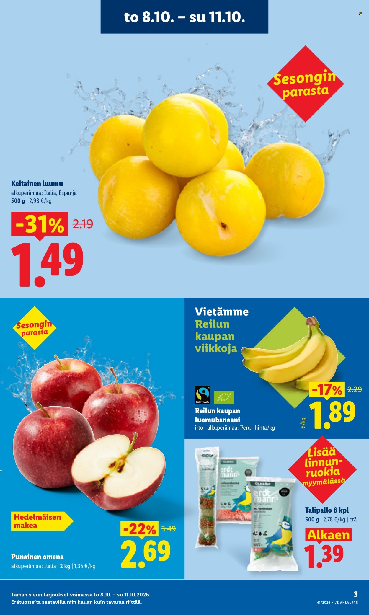 Lidl tarjoukset - 08.10.2026 - 11.10.2026. Sivu 3