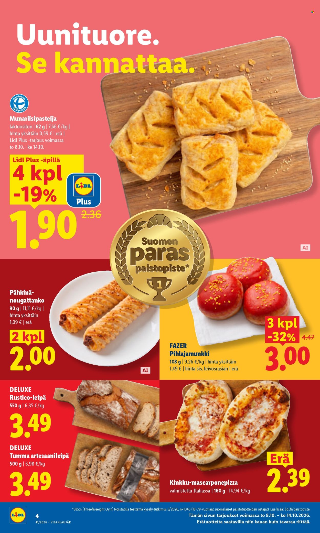 Lidl tarjoukset - 08.10.2026 - 11.10.2026. Sivu 4