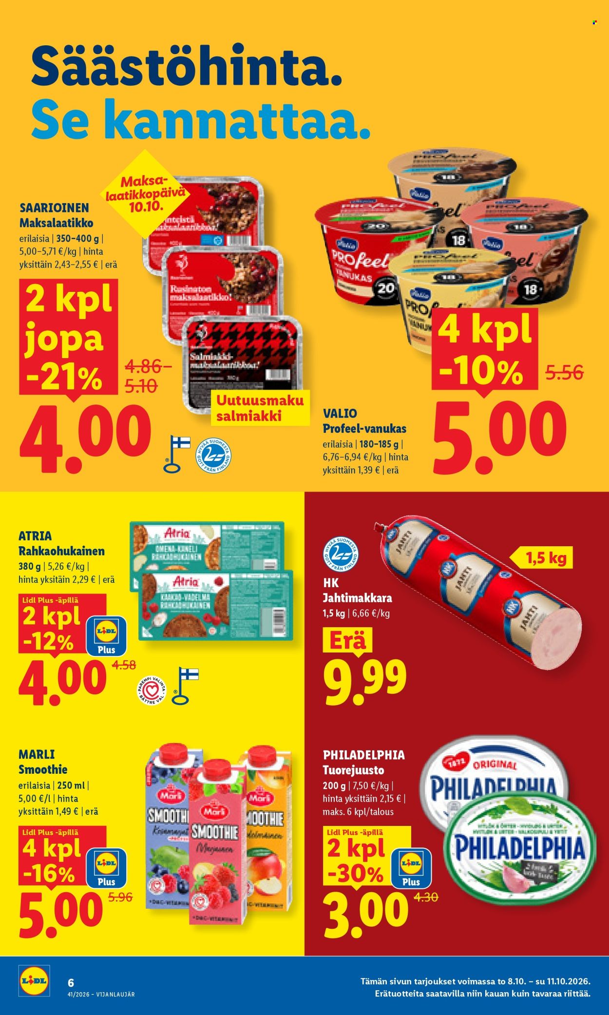 Lidl tarjoukset - 08.10.2026 - 11.10.2026. Sivu 6