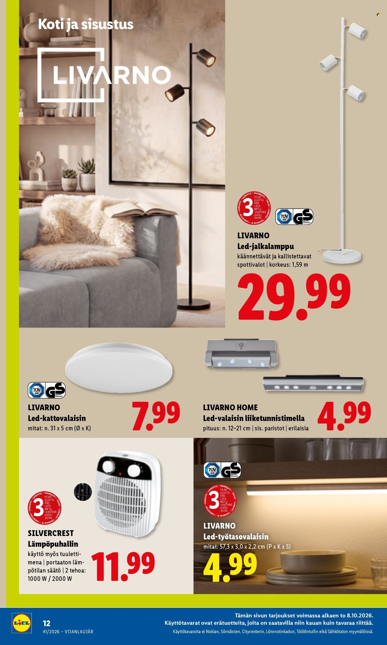 Lidl tarjoukset - 08.10.2026 - 11.10.2026. Sivu 18