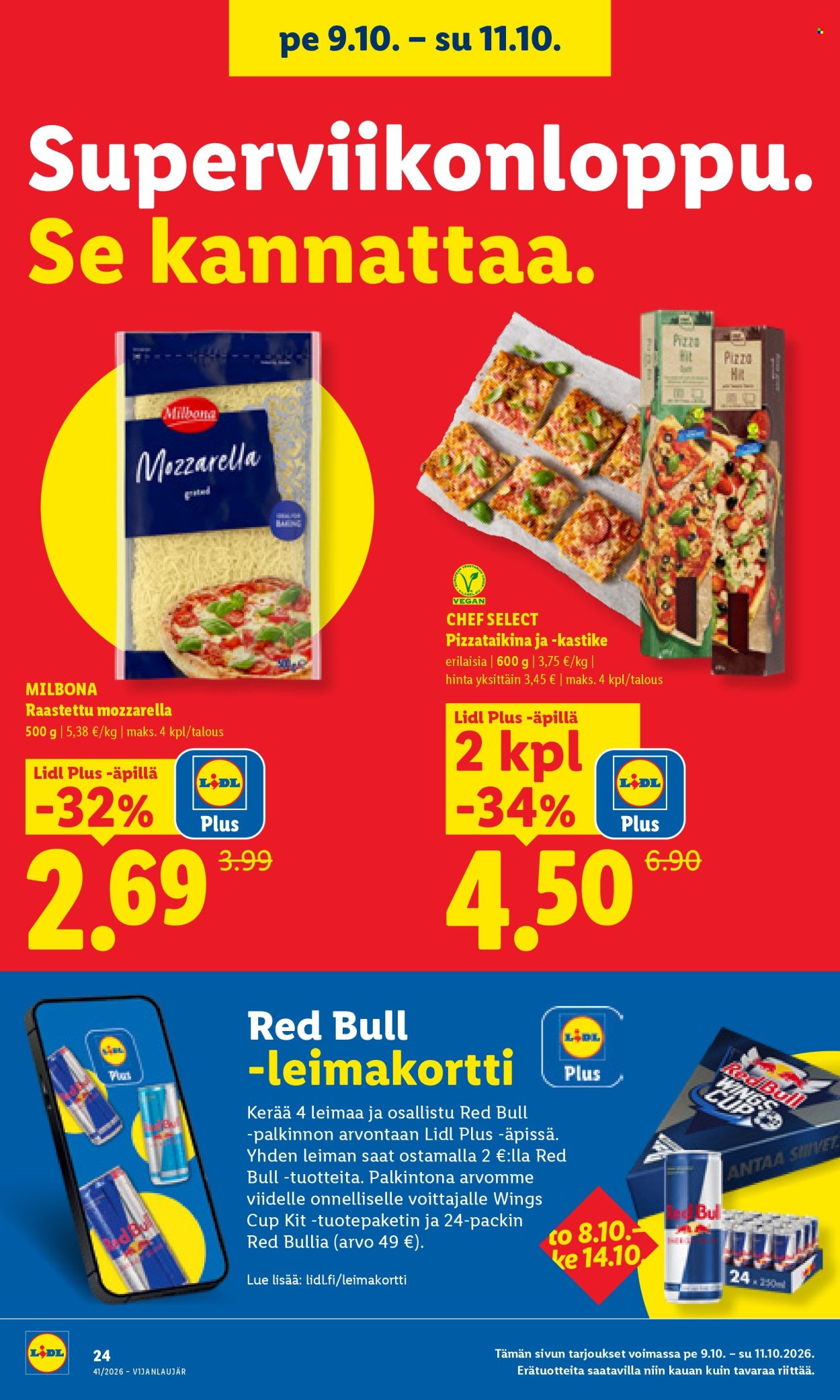 Lidl tarjoukset - 08.10.2026 - 11.10.2026. Sivu 24