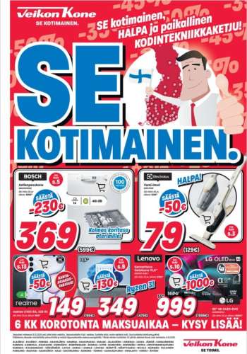 thumbnail - Veikon Kone tarjoukset