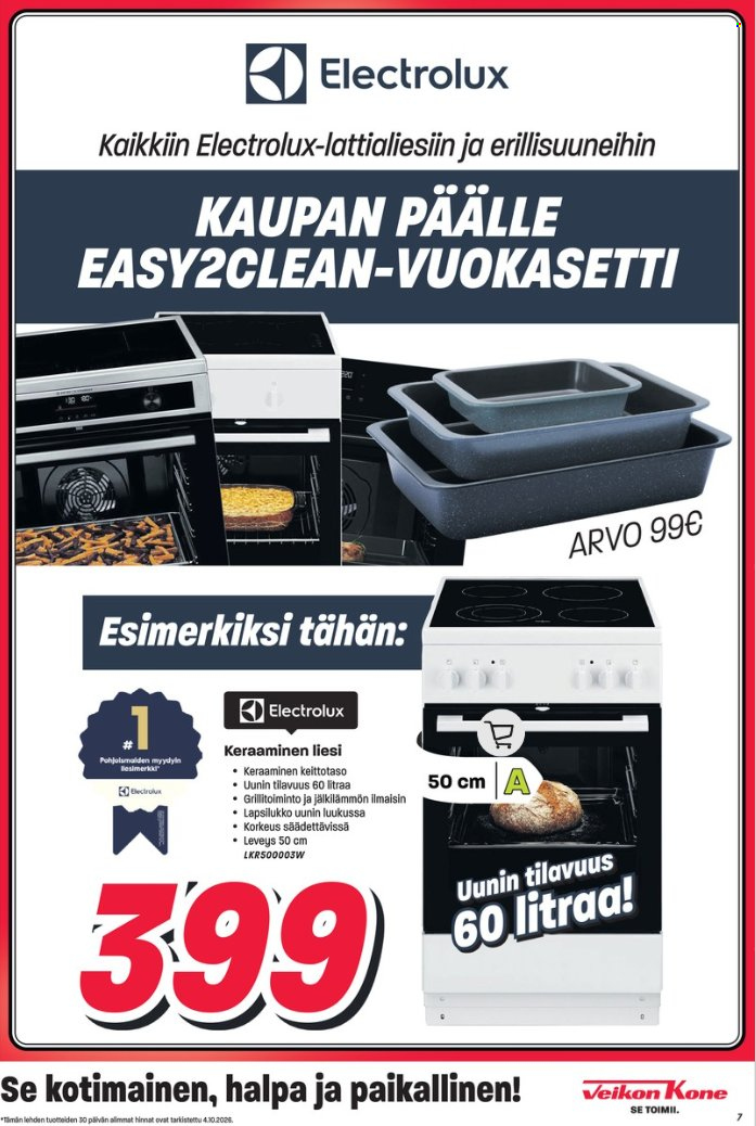 Veikon Kone tarjoukset - 05.10.2026 - 18.10.2026. Sivu 7