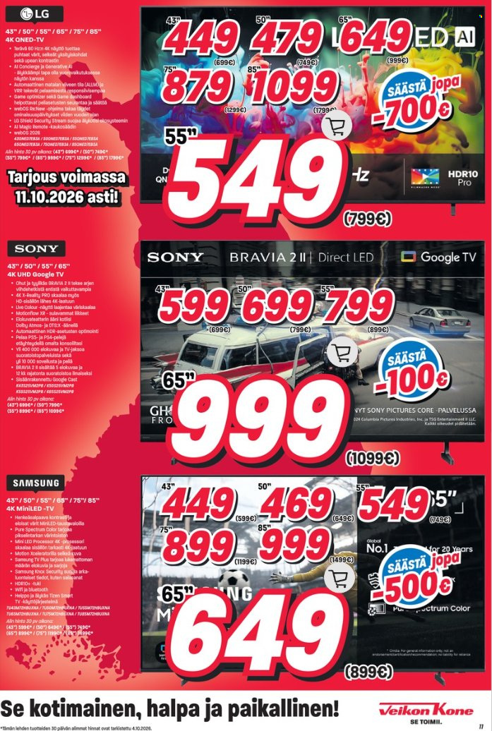 Veikon Kone tarjoukset - 05.10.2026 - 18.10.2026. Sivu 11
