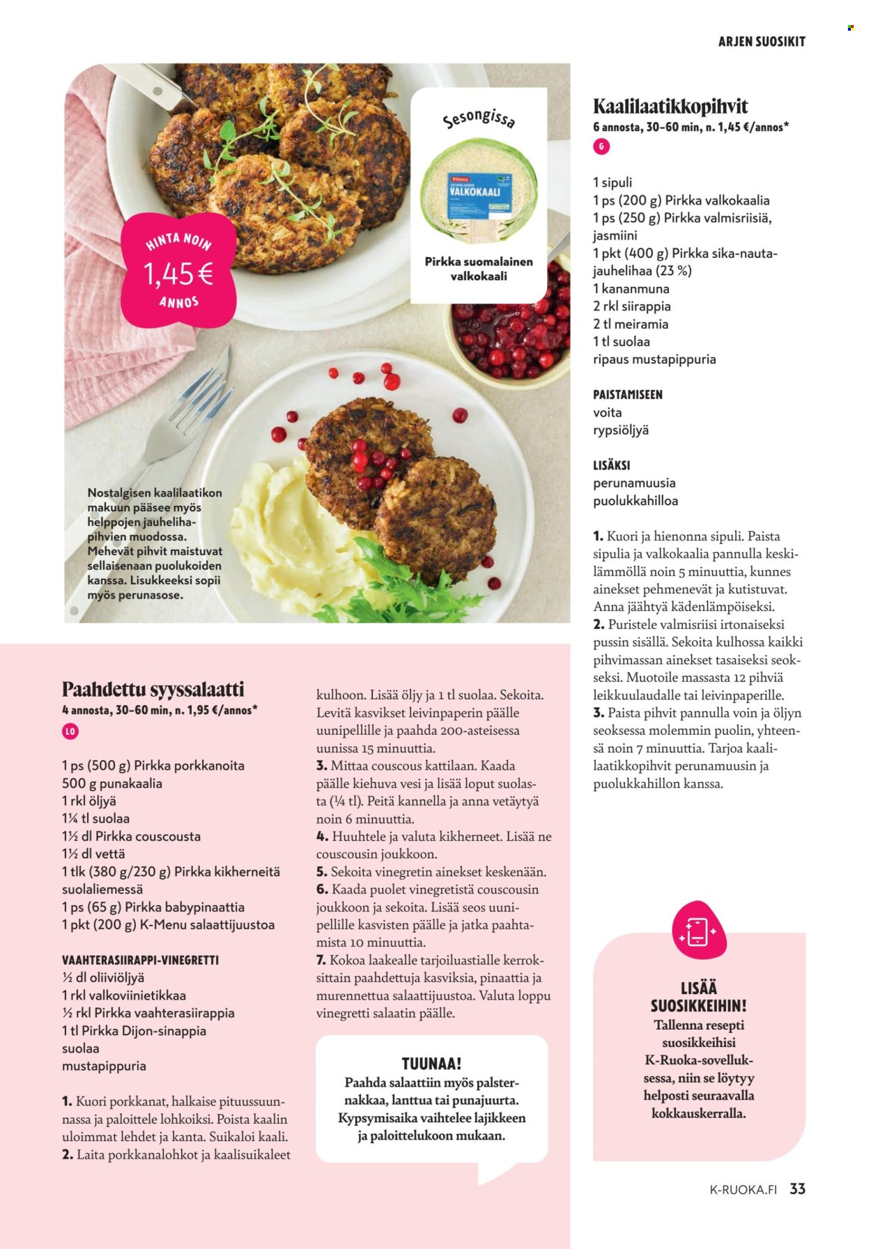 K-citymarket tarjoukset - 30.09.2026 - 03.11.2026. Sivu 33
