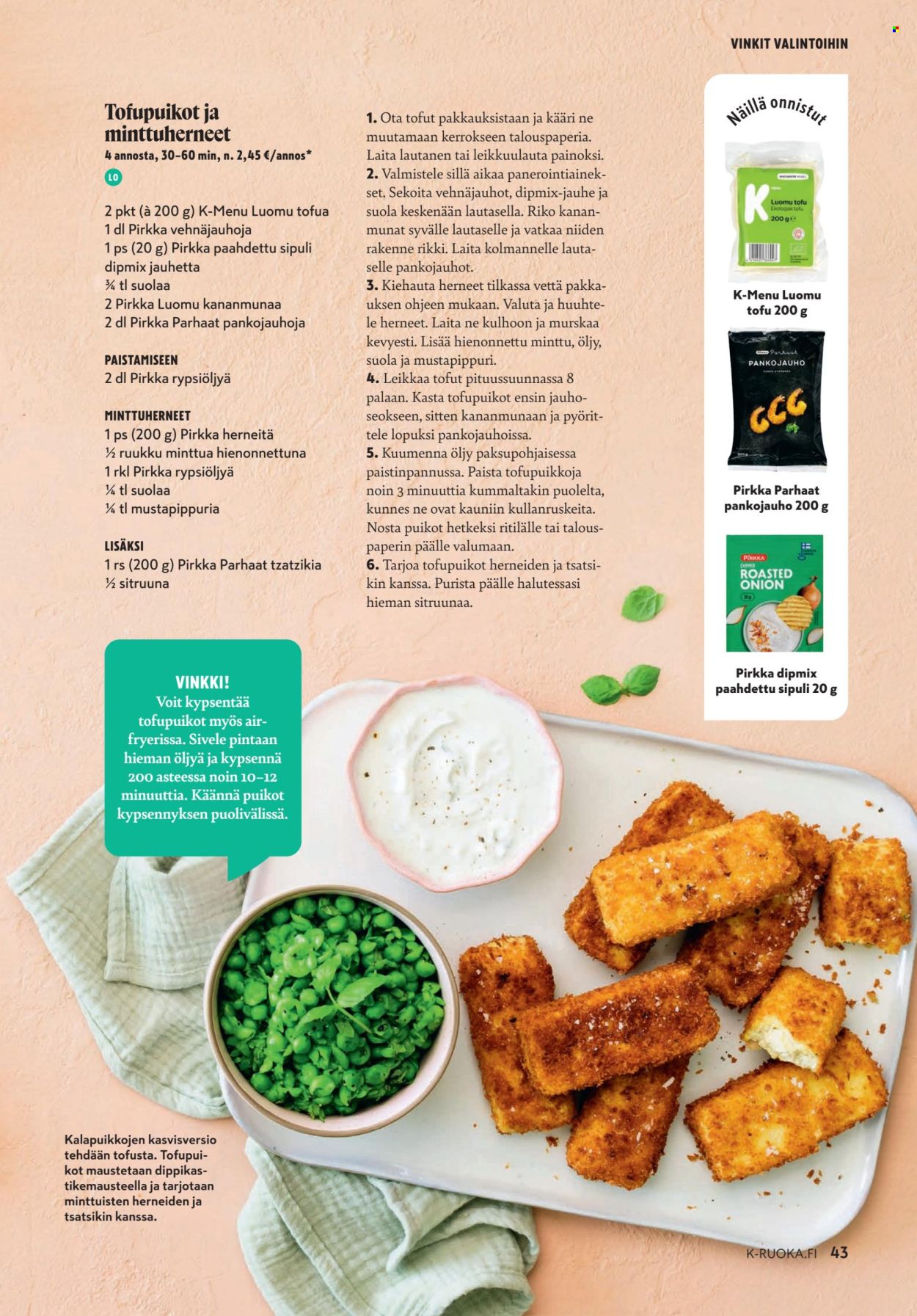 K-Supermarket tarjoukset - 30.09.2026 - 03.11.2026. Sivu 43
