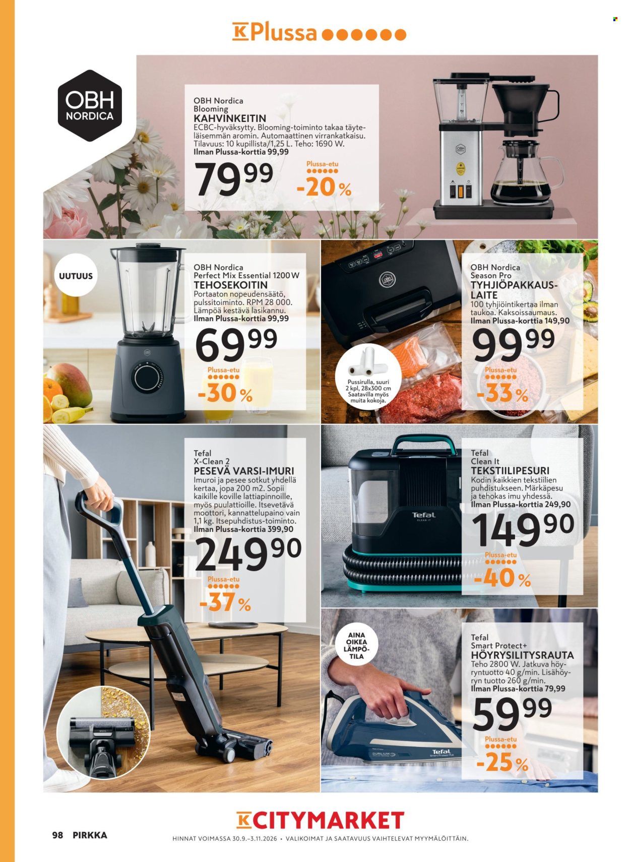 K-market tarjoukset - 30.09.2026 - 03.11.2026. Sivu 98