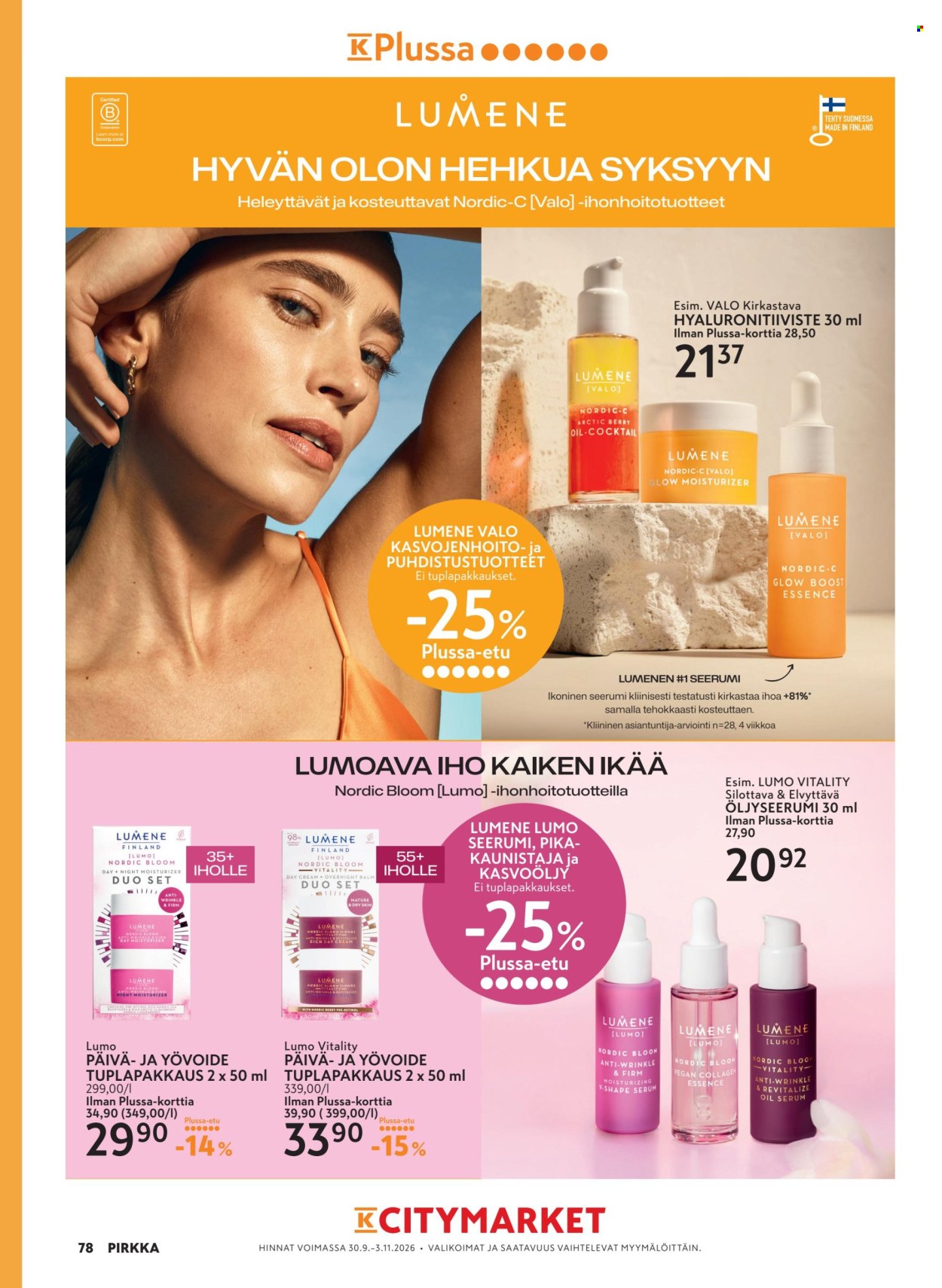 K-citymarket tarjoukset - 30.09.2026 - 03.11.2026. Sivu 78