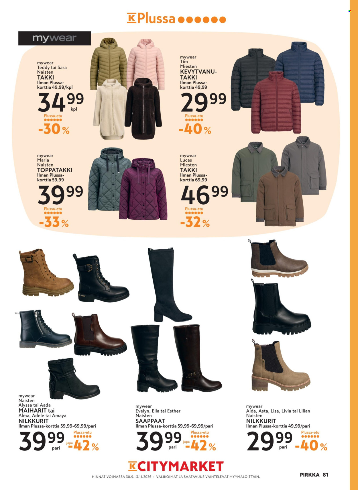 K-citymarket tarjoukset - 30.09.2026 - 03.11.2026. Sivu 81