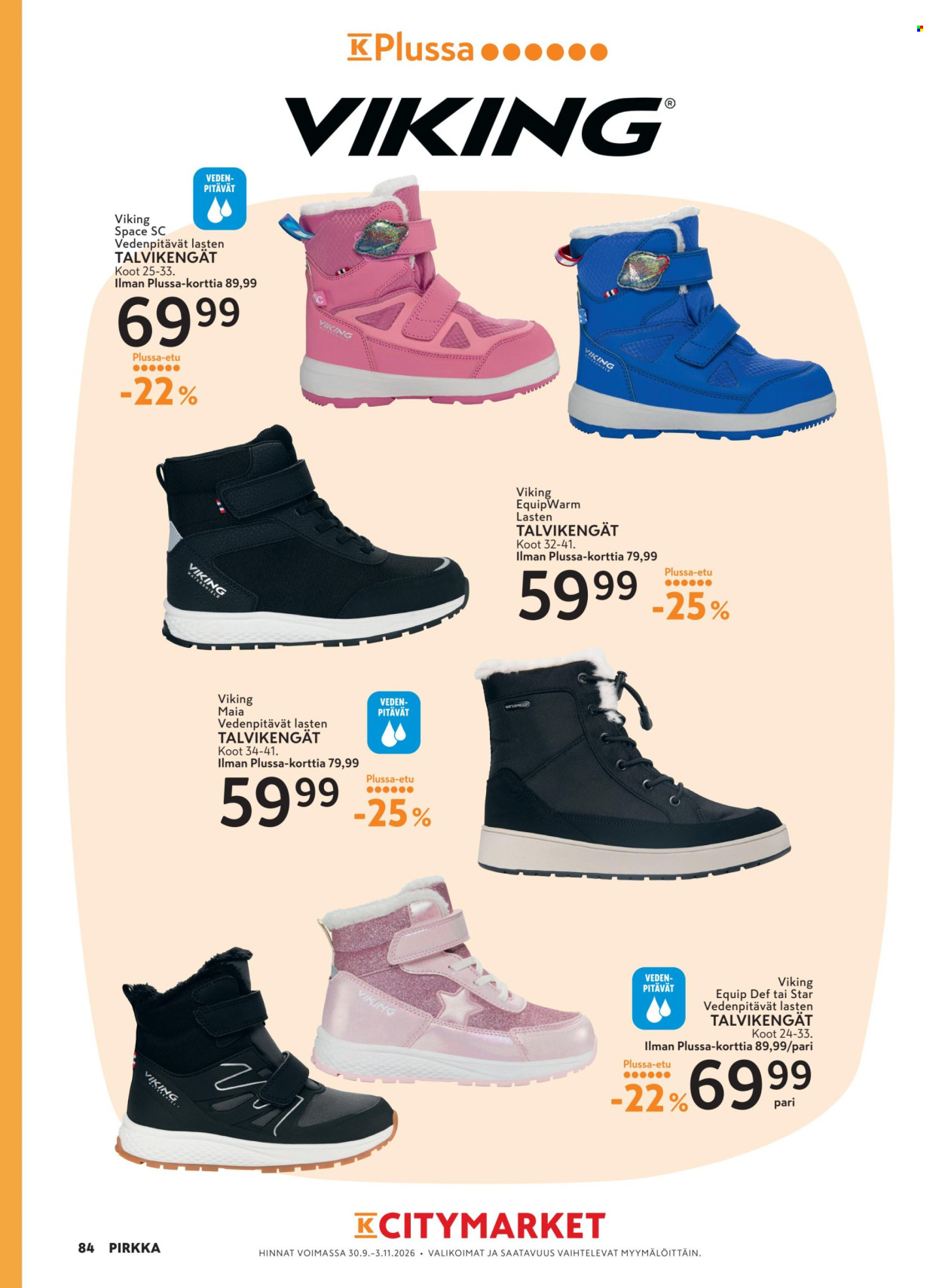 K-citymarket tarjoukset - 30.09.2026 - 03.11.2026. Sivu 84