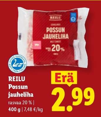 REILU Possun jauheliha
