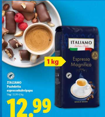 ITALIAMO Paahdettu espressokahvipapu