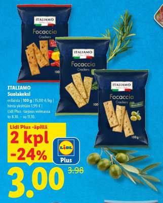 ITALIAMO Suolakeksi