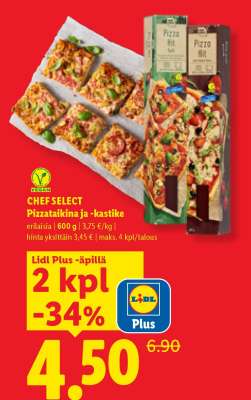 CHEF SELECT Pizzataikina ja -kastike