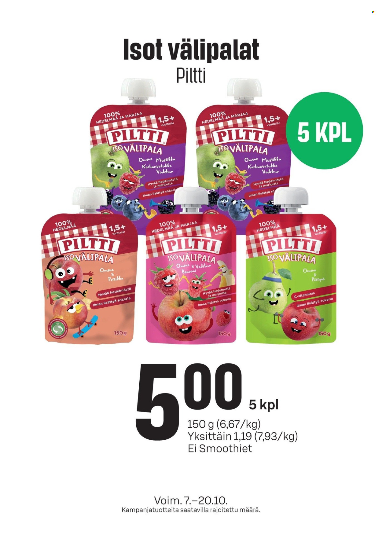S-market tarjoukset - 07.10.2026 - 20.10.2026. Sivu 3