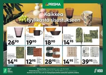 Prisma tarjoukset  - 07.10.2026 - 11.10.2026.