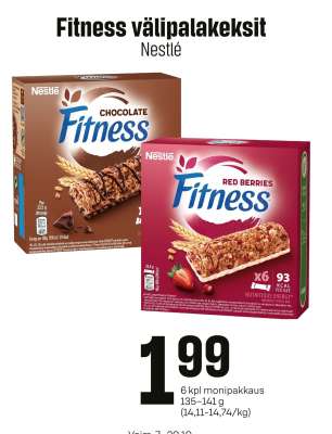 Fitness välipalakeksit