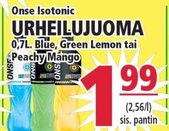 Onse Isotonic URHEILUJUOMA