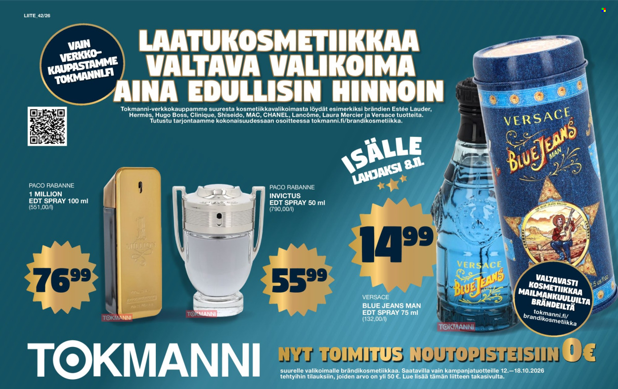 Tokmanni tarjoukset - 12.10.2026 - 18.10.2026. Sivu 1