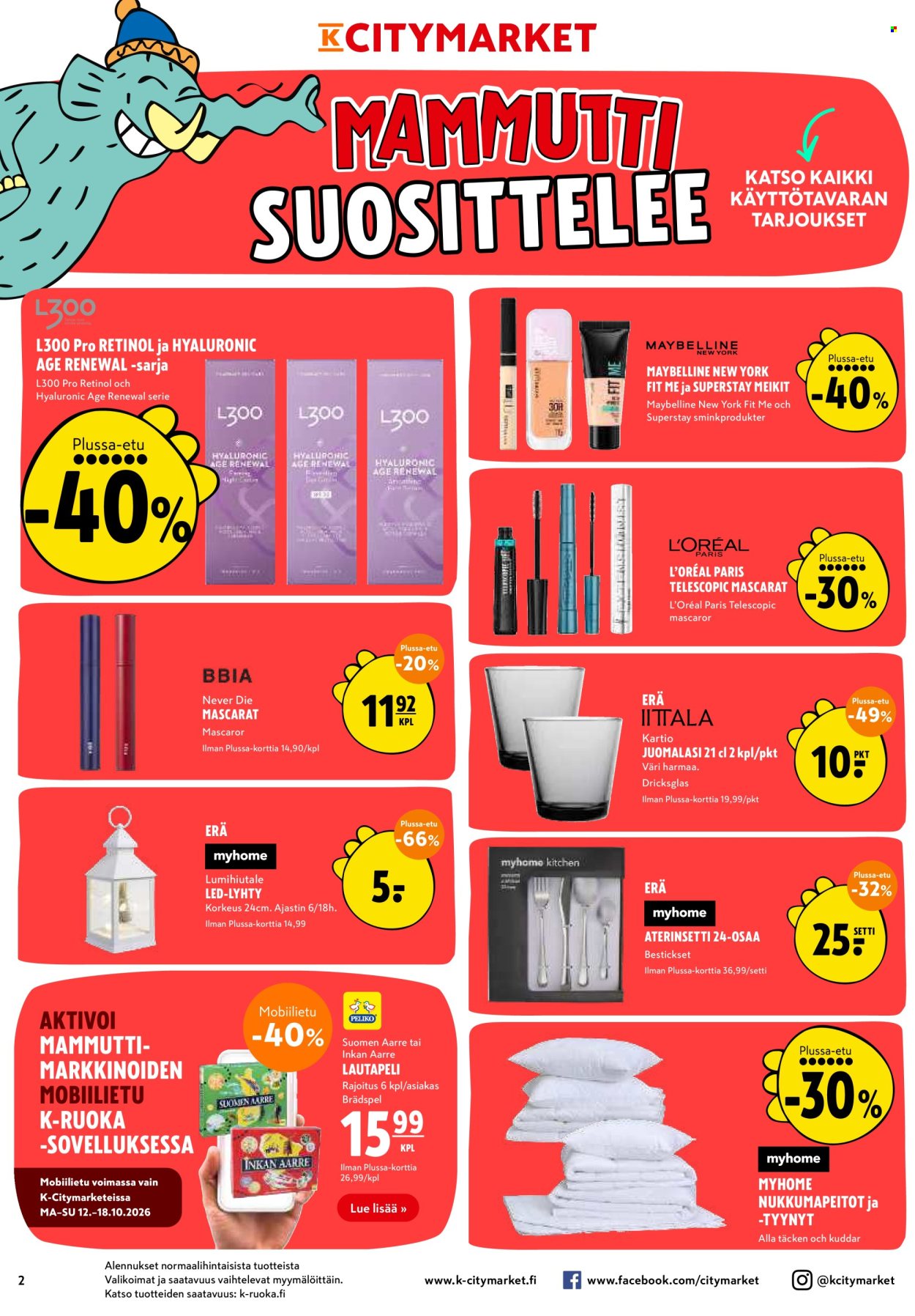 K-citymarket tarjoukset - 12.10.2026 - 18.10.2026. Sivu 2
