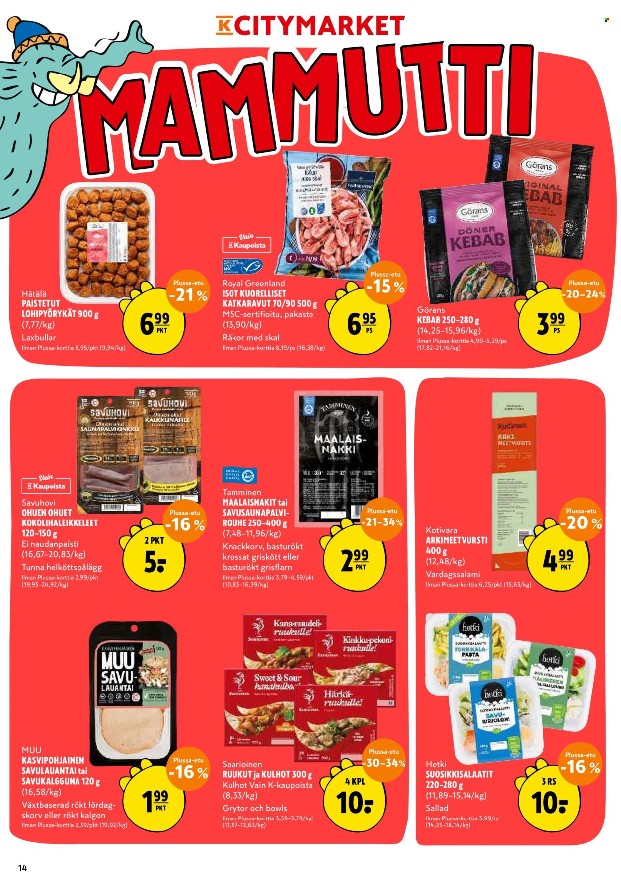 K-citymarket tarjoukset - 12.10.2026 - 18.10.2026. Sivu 14