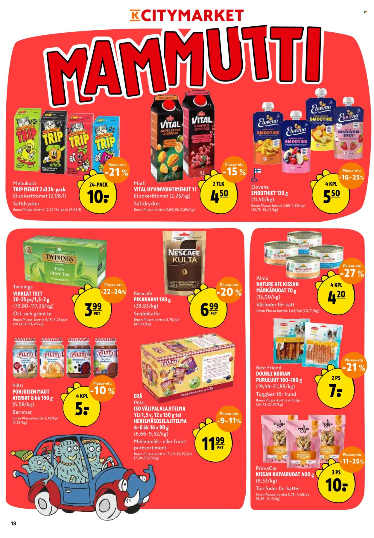 K-citymarket tarjoukset - 12.10.2026 - 18.10.2026. Sivu 18