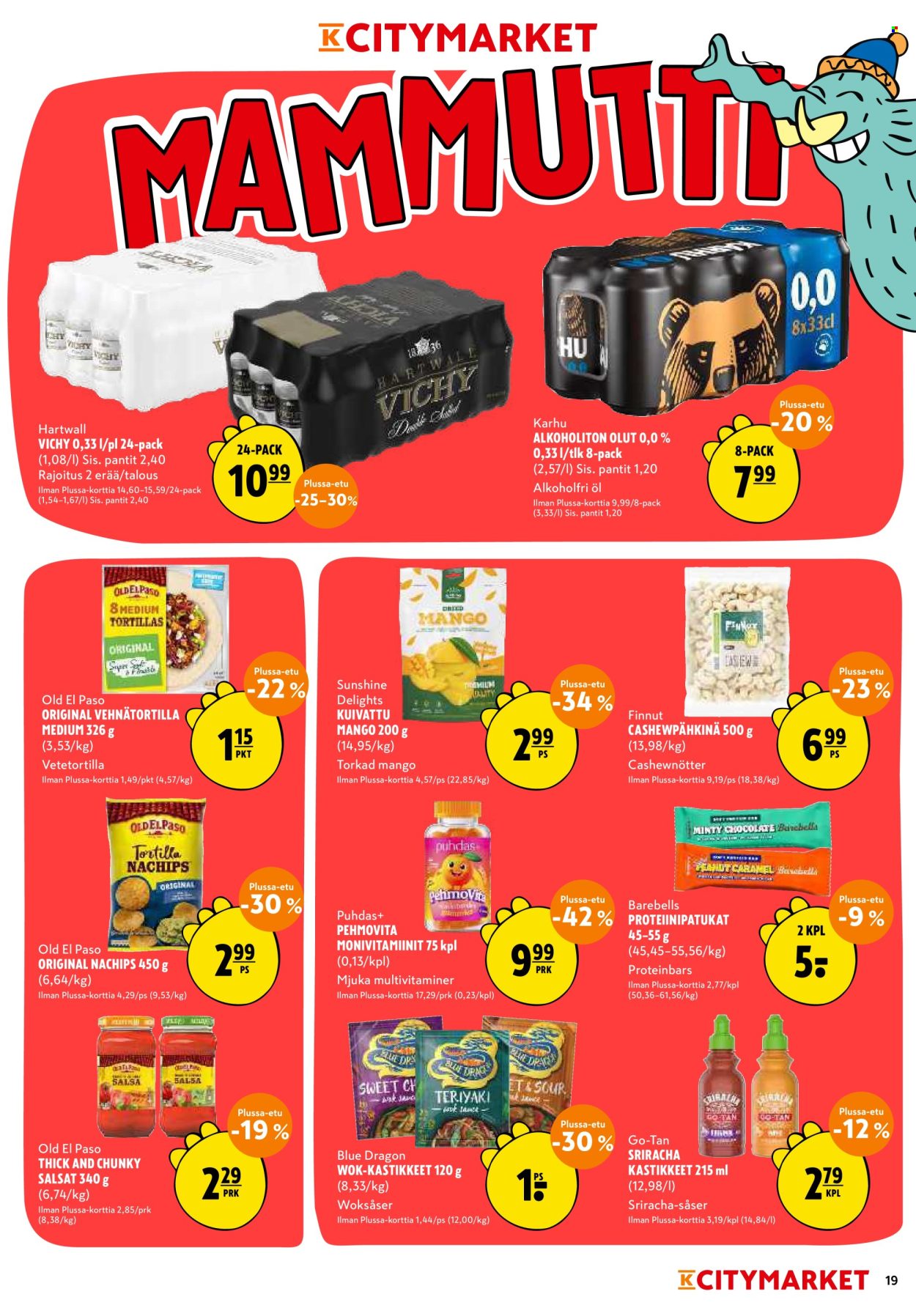 K-citymarket tarjoukset - 12.10.2026 - 18.10.2026. Sivu 19