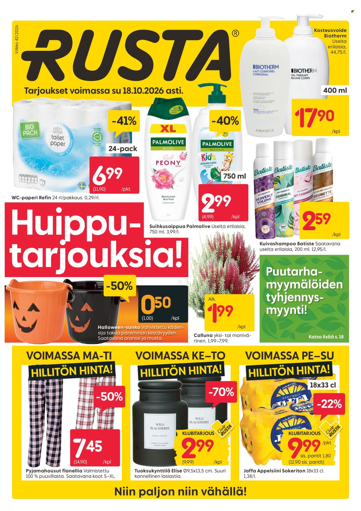 Rusta tarjoukset - 12.10.2026 - 18.10.2026. Sivu 1