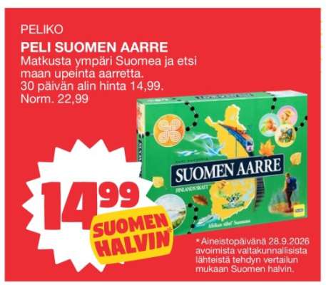PELI SUOMEN AARRE