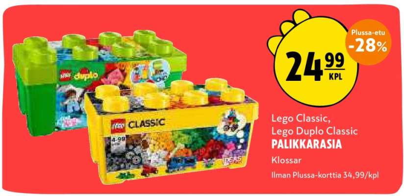 Lego Classic, Lego Duplo Classic PALIKKARASIA