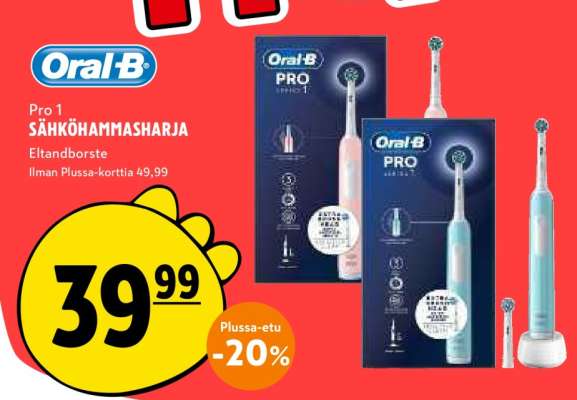 Oral-B Pro 1 SÄHKÖHAMMASHARJA