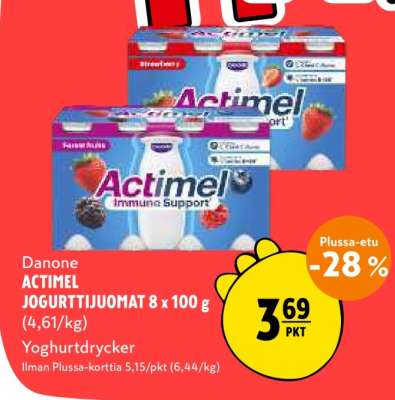 Danone ACTIMEL JOGURTTIJUOMAT 8 x 100 g