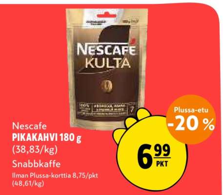 NESCAFE PIKAKAHVI 180 g