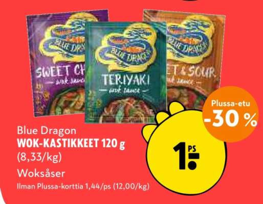 Blue Dragon WOK-KASTIKKEET 120 g
