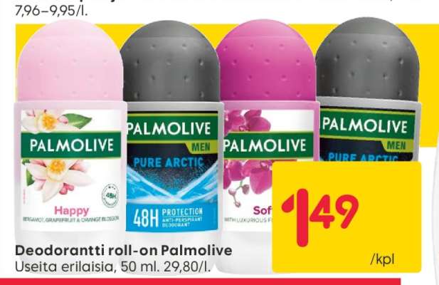 Deodorantti roll-on Palmolive