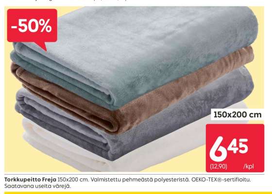 Torkkupeitto Freja