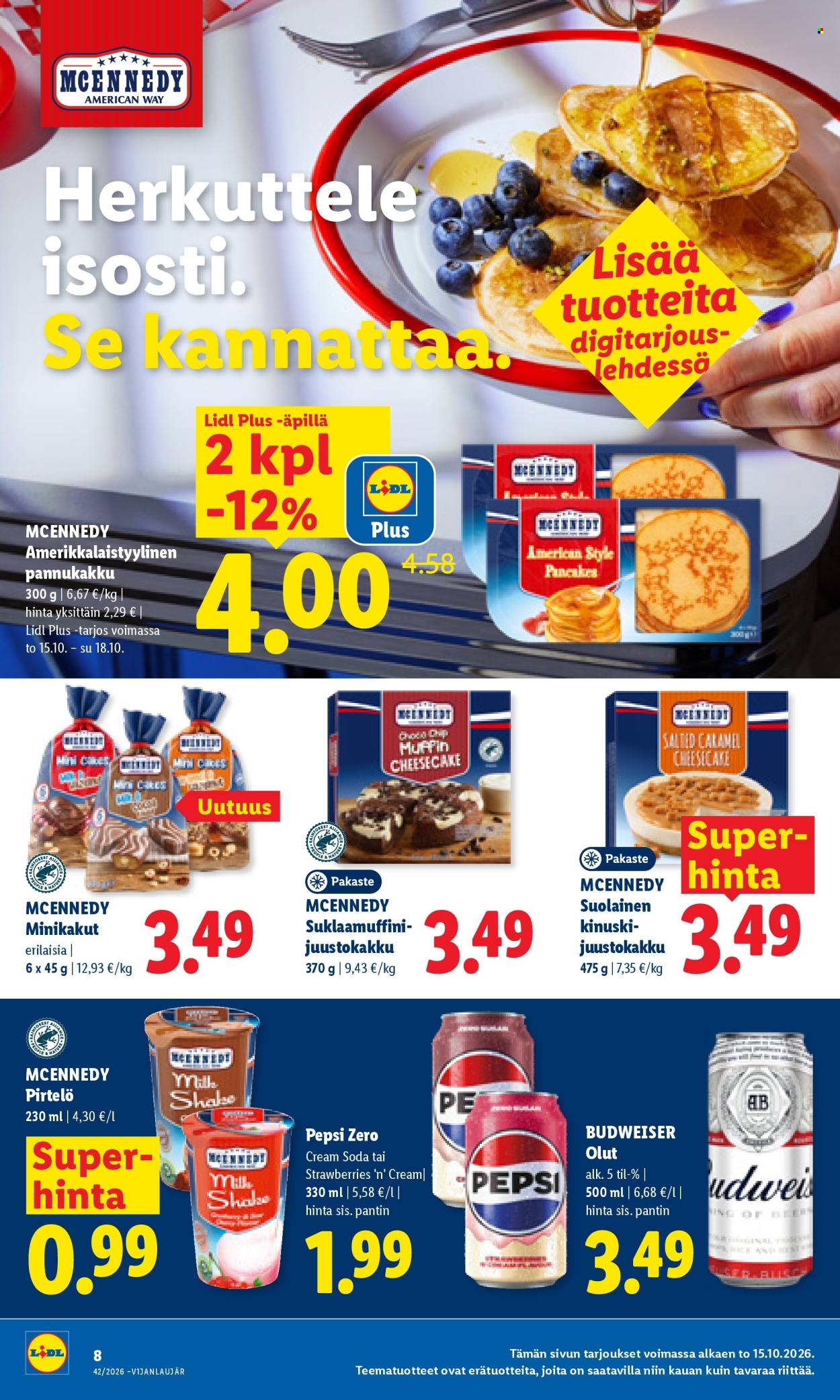 Lidl tarjoukset - 15.10.2026 - 18.10.2026. Sivu 8