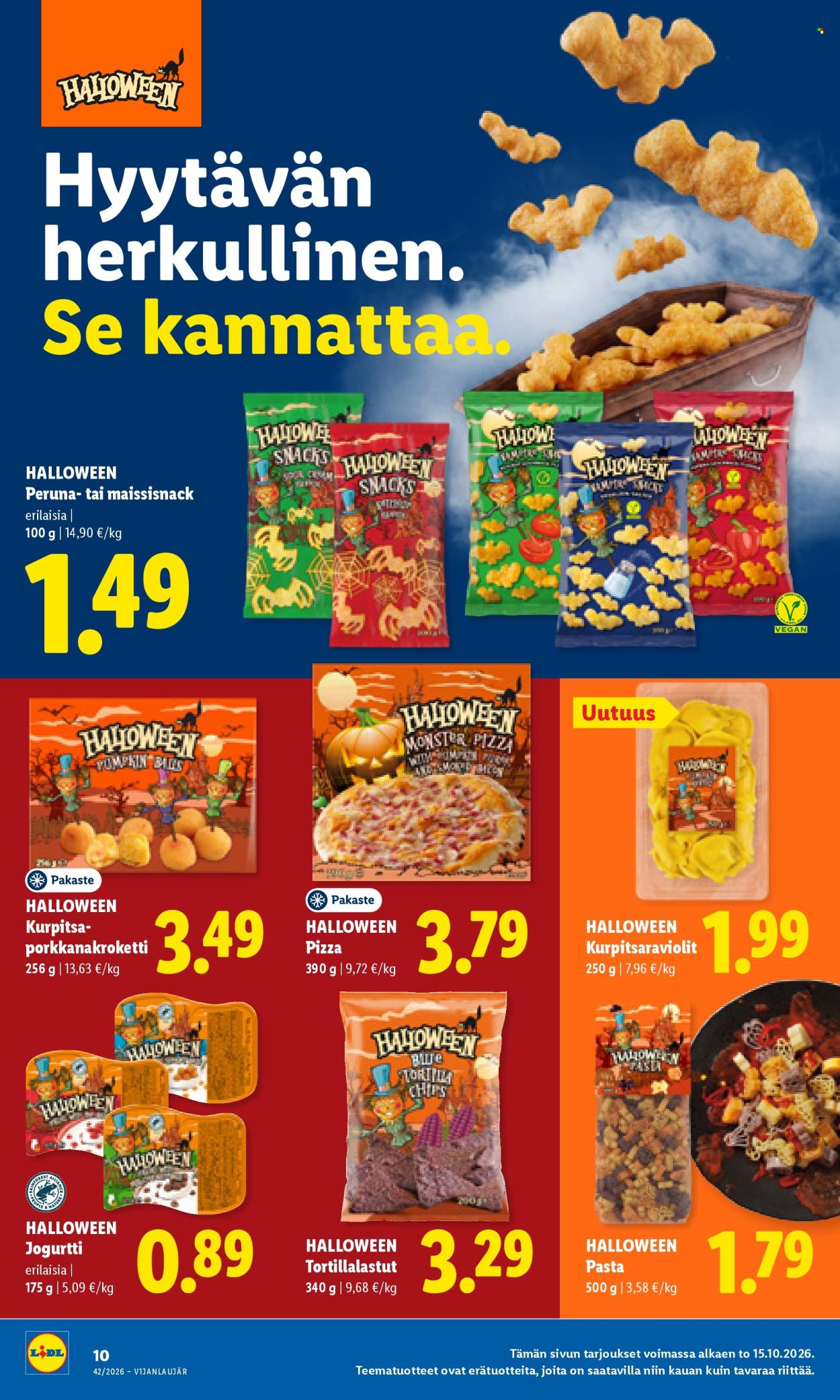 Lidl tarjoukset - 15.10.2026 - 18.10.2026. Sivu 12