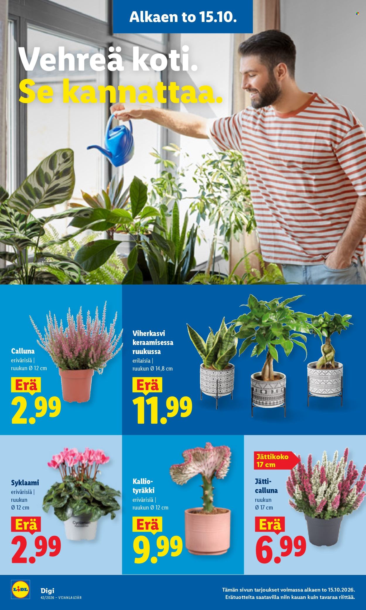 Lidl tarjoukset - 15.10.2026 - 18.10.2026. Sivu 16