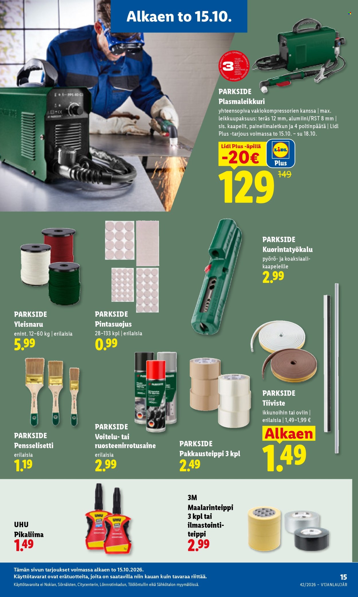 Lidl tarjoukset - 15.10.2026 - 18.10.2026. Sivu 21