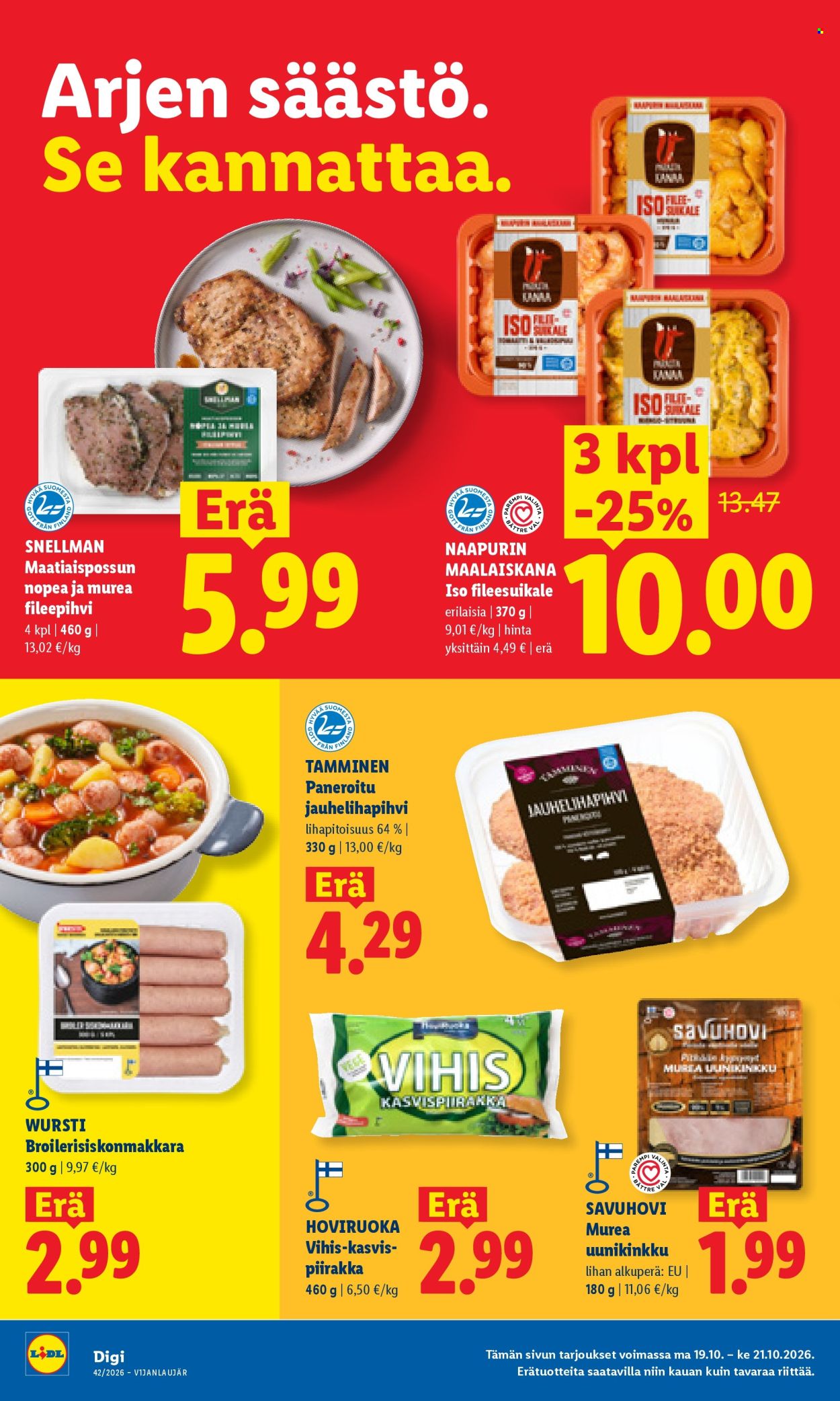 Lidl tarjoukset - 19.10.2026 - 21.10.2026. Sivu 4