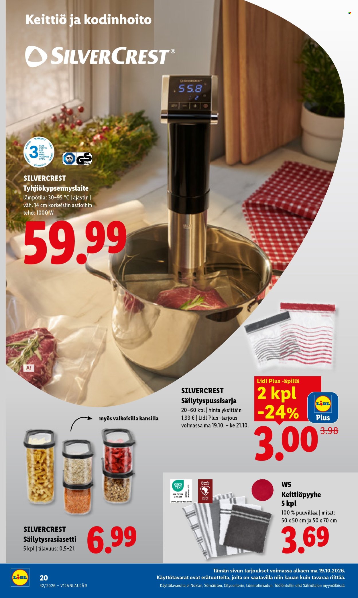 Lidl tarjoukset - 19.10.2026 - 21.10.2026. Sivu 16