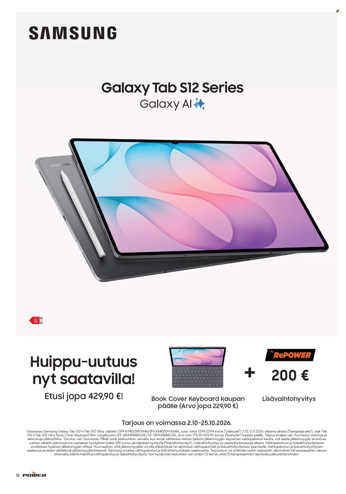 Power tarjoukset. Sivu 18