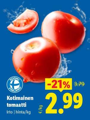 Kotimainen tomaatti