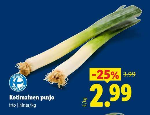 Kotimainen purjo